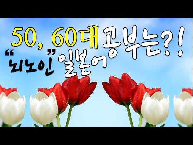 일본어 공부법 | 일본어 공부방법 | 50대, 60대 일본어공부는 이렇게 하세요.