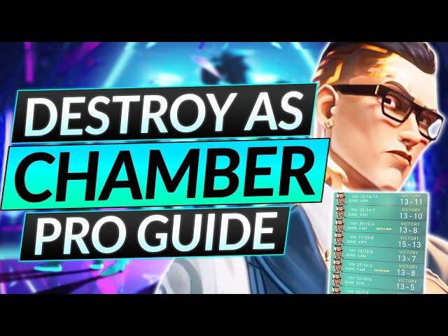 The ULTIMATE CHAMBER GUIDE - Tech, Ability Tips and Tricks - Valorant Guide