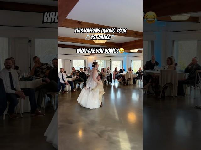 Reminder not to take yourself too seriously even at your #wedding  #weddingdj #weddingday