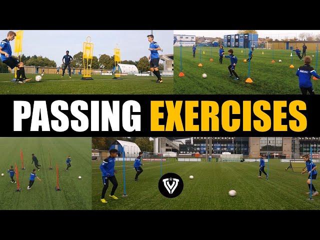 Passing Exercises | Soccer Training | Football Practice | U9 - U10 - U11 - U12 - U13 - U14 - U15