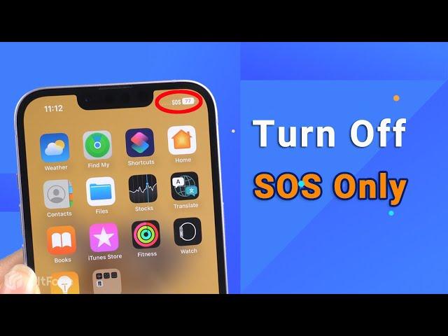 [ 2025 ] How to Turn Off SOS Only on iPhone | Fix Signal Dropping | No Service Remove !