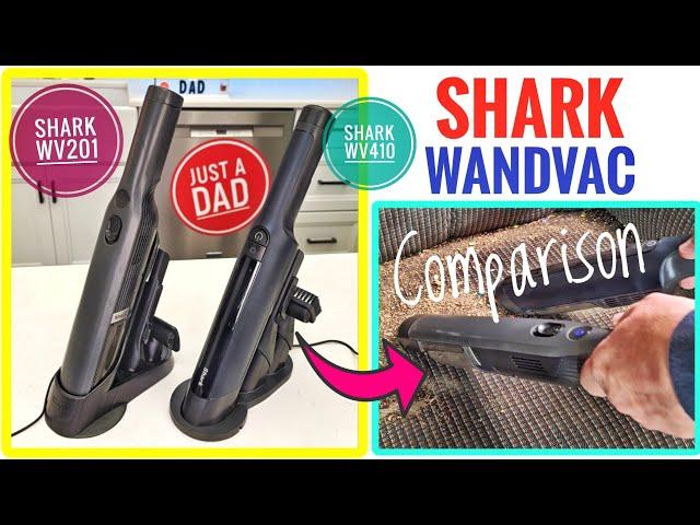 Shark WANVAC Cordless Hand Vacuum Comparison WV410 vs WV201