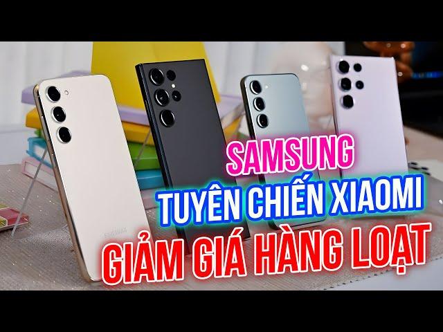 SAMSUNG CŨNG ĐÃ CHỊU HẾT NỔI - GIẢM GIÁ KỊCH SÀN, TUYÊN CHIẾN VỚI XIAOMI, CẬP NHẬT NGAY BẢNG GIÁ !