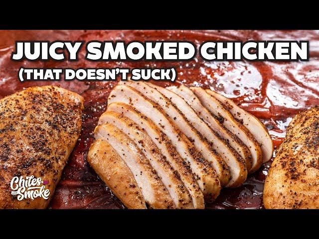 How to Smoke Chicken Breast That Doesn't SUCK