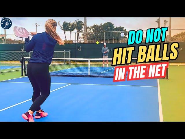 1 Reason Why Players Hit Drives Into The Net: How To Fix