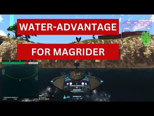 Auraxed Magrider glides over water for ambush - Planetside 2 - PS 2