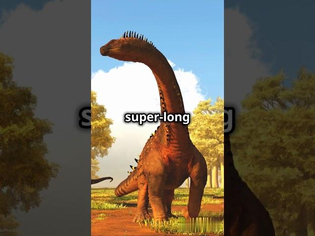 Alamosaurus: The Giant of the Cretaceous! #shortzone #dinosaur #giant