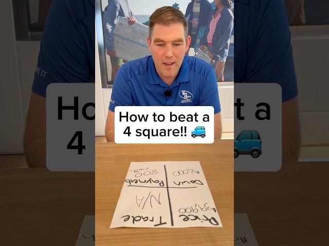 Here’s what to ask for on a 4 square! #carsalesman #carsales #carbuyingtips #cardealership