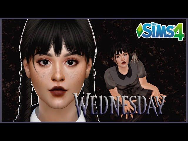 The Sims 4 CAS + Machinima :  Wednesday Addams | PRIMROSE SIMS // 심즈 4  (+CC List, Lookbook, Dance)