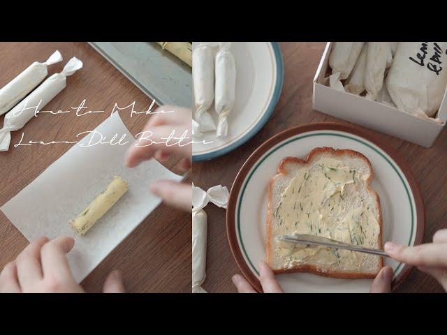 How to Make Lemon Dill Butter