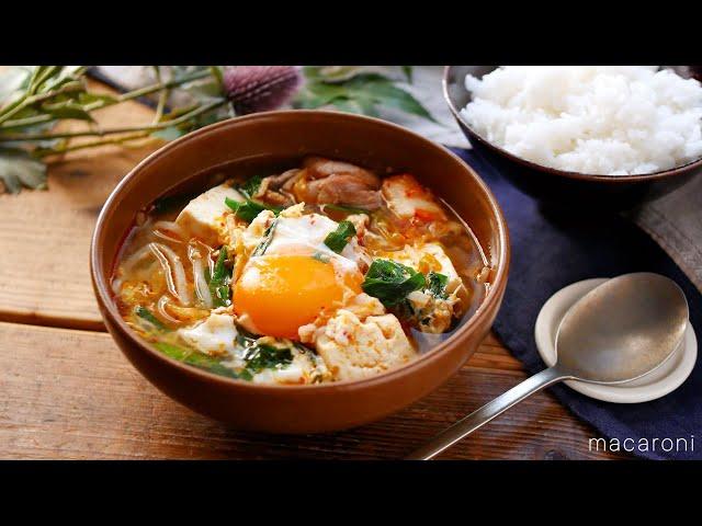 [Simple umami spicy jjigae soup] Full of flavor! Outstanding eating response  | macaroni (macaroni)