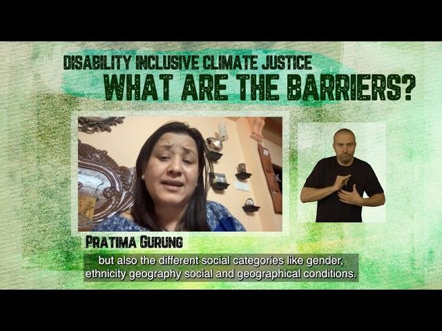 Disability Inclusive Climate Justice (long version)
