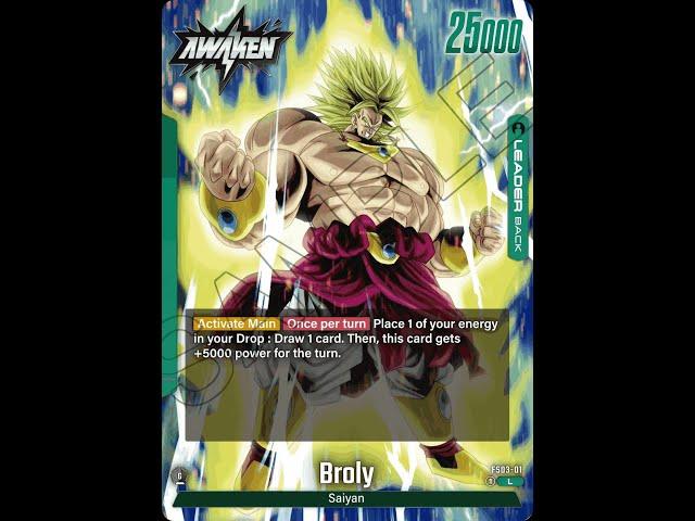 The ULTIMATE Green Broly Master Deck Build! (2025 Meta)