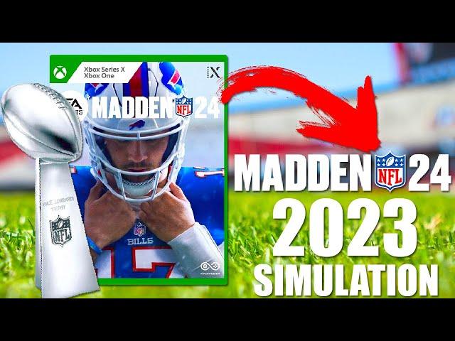 I Simulated The ENTIRE 2023 NFL Season In Madden 24