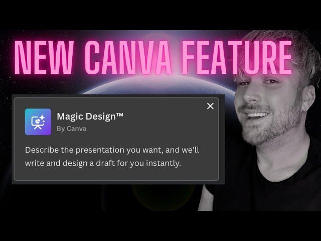 PRESENTATIONS IN SECONDS! NEW Canva MAGIC DESIGN AI FEATURE