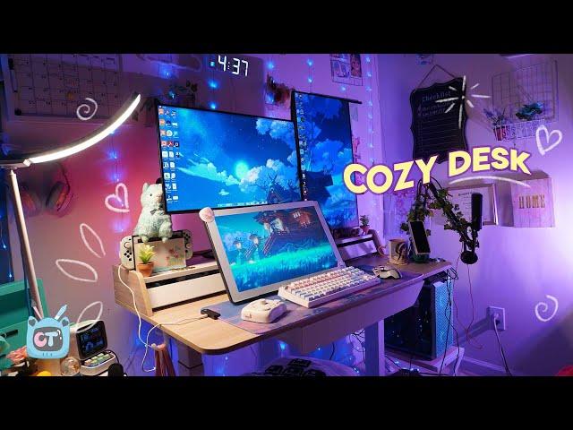 ️Cozy Setup tour  digital artist's workspace 