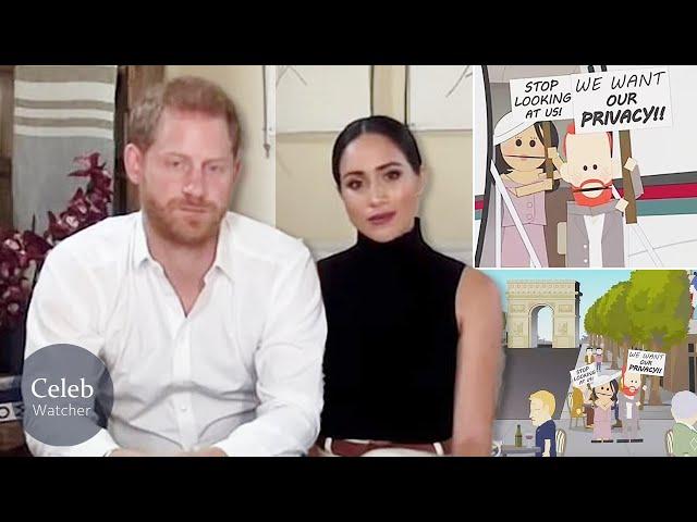 BREAKING: Harry & Meghan Speak out on Controversial South Park Episode - Celeb Watcher