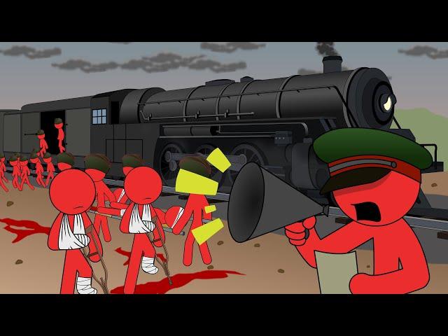 【W-A 】WW2 Battle of Stalingrad Stickman Animation