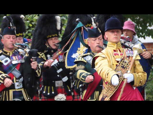 Pipers at HM Queen’s Funeral