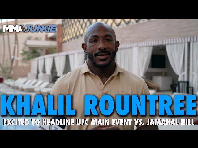 Khalil Rountree at his 'most confident' for Jamahal Hill headliner | UFC Baku