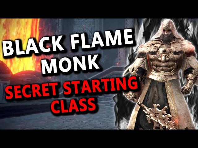 Is A Black Flame Monk Build in Elden Ring Worth It? Black Flame Secret Starting Class