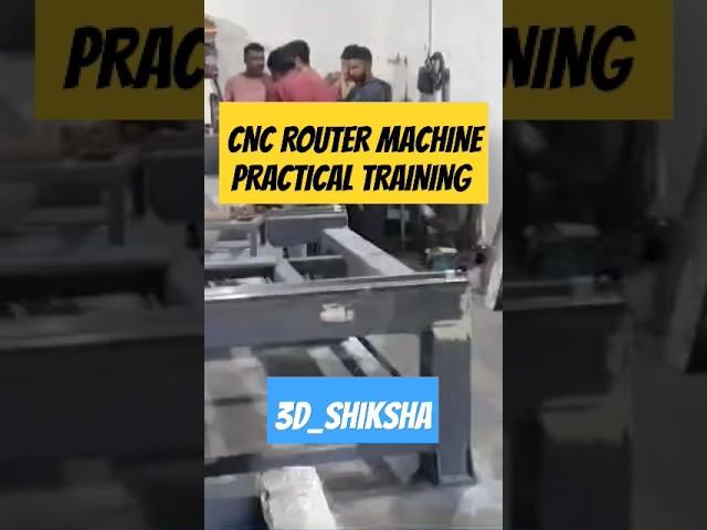 CNC Router Machine Practical Training/Artcam Training centre..#artcam #cnctraining #cncmachine
