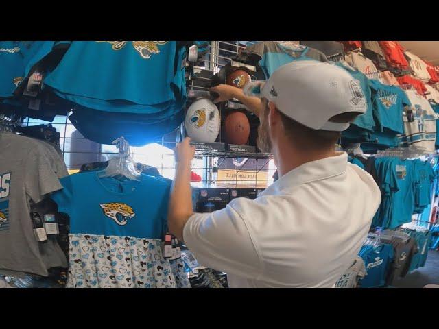 Jacksonville Beach sports memorabilia store sees 85% drop in sales amidst Jaguars rough season