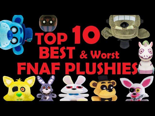 Top 10 BEST & WORST Funko FNAF Plushies! (remake)| Five Nights at Freddy's Toys Merch Plush Review