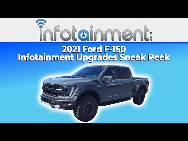 2021 F-150 Infotainment Upgrades Sneak Peek