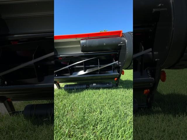 My first REEL mower cutting at 15mm ️