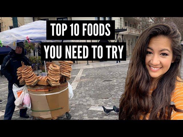 TRYING GREEK FOOD IN GREECE | Top TEN GREEK Foods You NEED to TRY