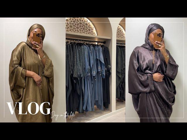 RAMADAN VLOG  | COME EID SHOPPING WITH ME | ABAYA SHOPPING 