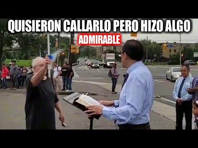 Hombre intenta callar a Predicador y sucede algo admirable | Testimonios Cristianos Impactantes