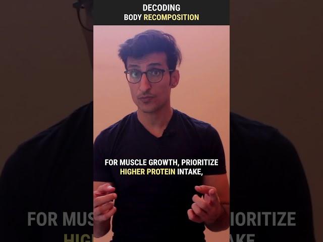 Decoding Body Recomposition | #shorts 291