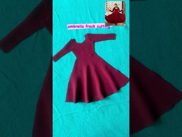 Umbrella frock cutting #easytips #tipsandtricks