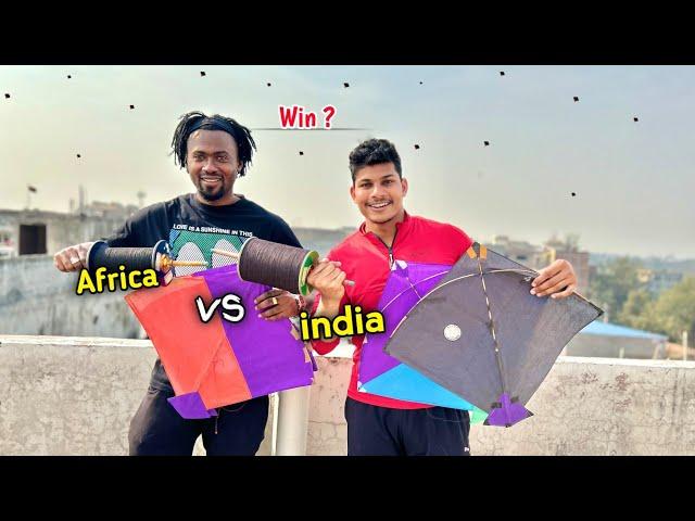 India vs Africa Kite Cutting Challange | Kite Flying | Kites Vlog |