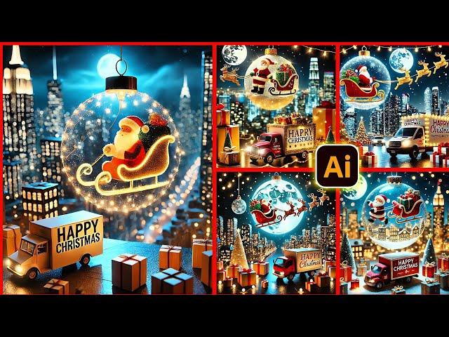 Merry Christmas Ai Photo Editing | Happy Christmas Ai Photo Editing | Christmas Photo Editing 2024