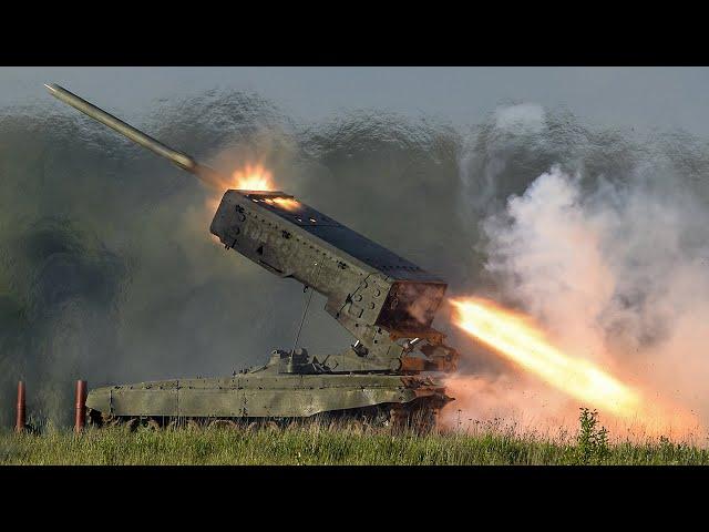 This Is What Happened When Russia Fired Its TOS-1A Thermobaric Missile