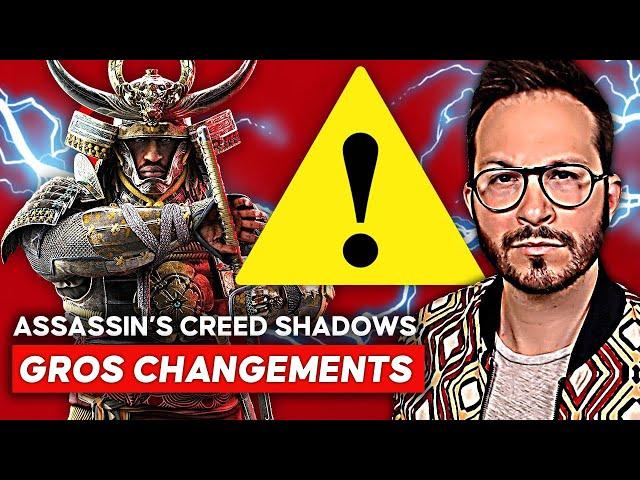 BREAKING NEWSAssassin's Creed Shadows GROS CHANGEMENTS et Fermeture Studio AAA