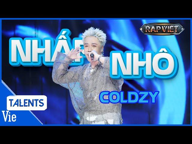 Coldzy thổi bay sân khấu với tiết mục đẳng cấp NHẤP NHÔ, về team BigDaddy | Rap Việt Live Stage