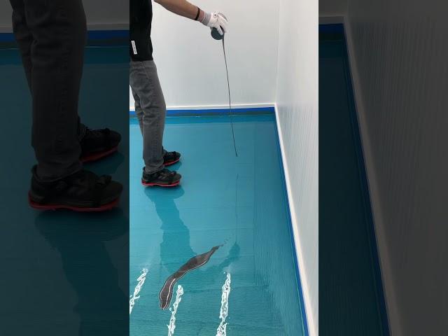 Ocean Blue Epoxy Floor  #Leggari Full video coming this week!