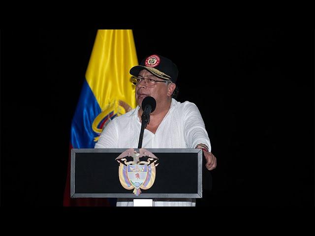 Palabras del Presidente Gustavo Petro durante la entrega 7.244 hectáreas, a familias desplazadas