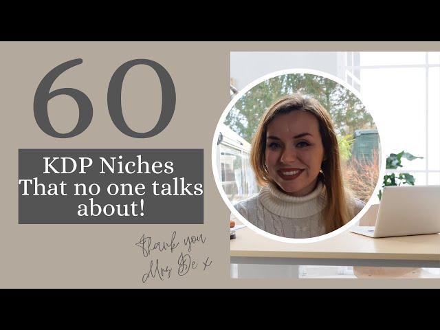 BEST KDP LOW CONTENT NICHES 2024 | 60 LOW CONTENT KDP NICHES | KDP LOW CONTENT