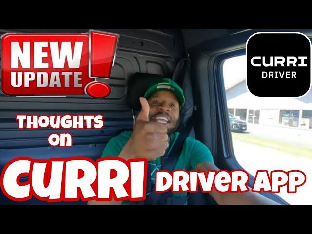 Is the CURRI DRIVER APP Worth It? How Much Do The Orders Pay? #foryou #curri