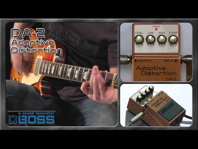 BOSS DA-2 Adaptive Distortion [BOSS Sound Check]