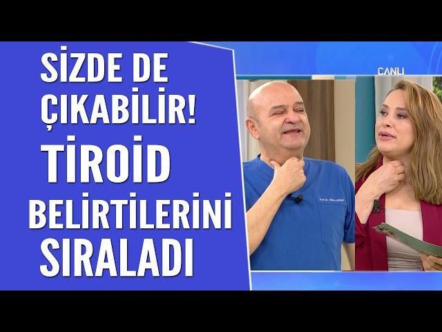 Tiroid bezi hastalığının belirtileri neler?