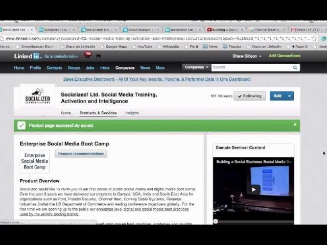 LinkedIn For Business Step by Step Tutorial