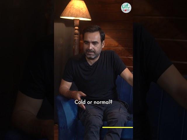 How Pankaj Tripathi Drinks His Beer | Unfiltered By Samdish #shorts