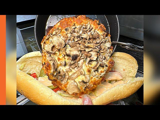 Special doner sandwich ساندویچ دنر خشومزه عمو سعید