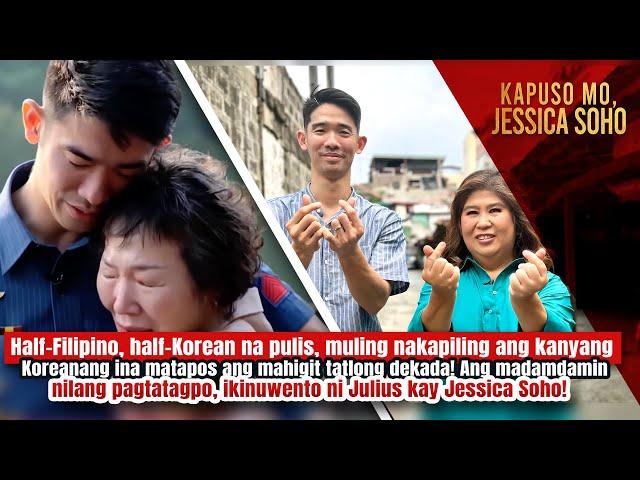 Pulis, muling nakapiling ang Koreanang ina matapos ang mahigit 30 taon! | Kapuso Mo, Jessica Soho